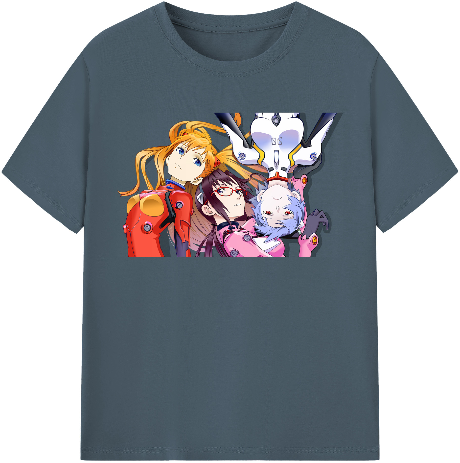 （画像用） EVA 新世紀エヴァンゲリオン 綿100％半袖Tシャツ（フロントプリント）